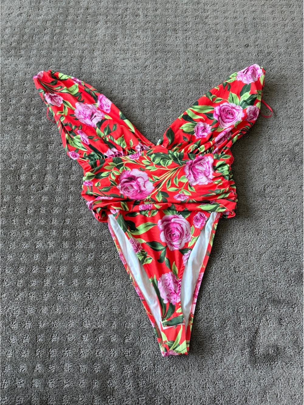 Zara Floral Body Suit Size Medium